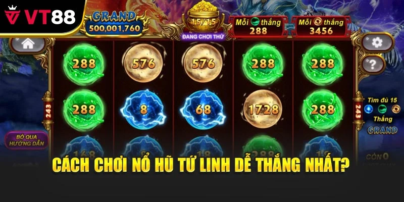 Cách chơi Nổ Hũ Tứ Linh dễ thắng nhất?