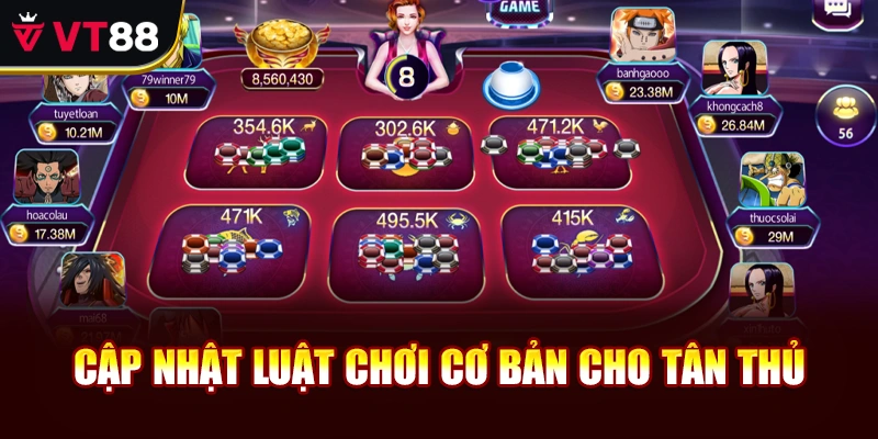 Cập nhật luật chơi cơ bản cho tân thủ