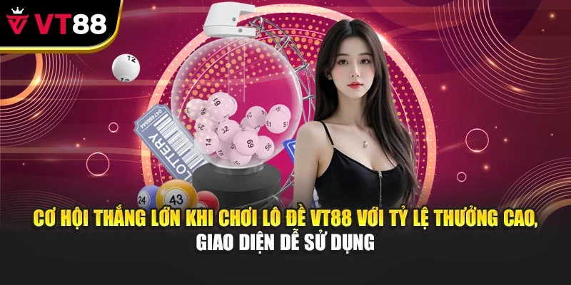 Cơ hội thắng lớn khi chơi lô đề VT88 với tỷ lệ thưởng cao, giao diện dễ sử dụng