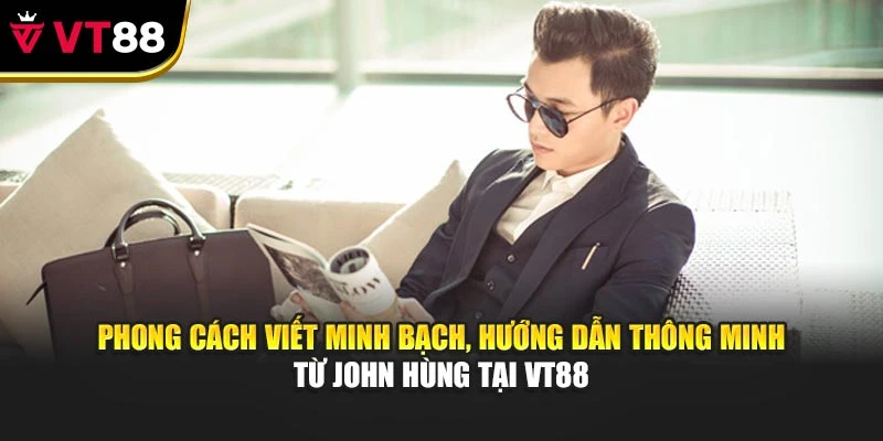 Phong cách viết minh bạch, hướng dẫn thông minh từ John Hùng tại VT88