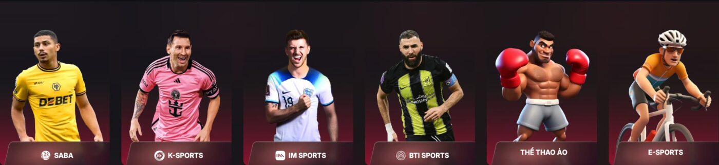 thể thao vt88 nổi bật